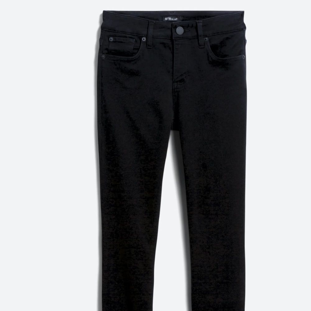 Emma Mid Rise Black Skinny‎ Jean
